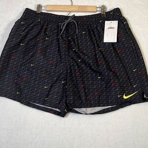 Nike Swoosh All-Over Print Men’s Swim Shorts-NWT-‎ Men XXL